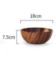 Belvoir Handcrafted Wooden Serving and Decorative Bowls – Elegant, Natural Wooden Bowls for Kitchen, Dining, and Home Decor