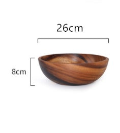 Belvoir Handcrafted Wooden Serving and Decorative Bowls – Elegant, Natural Wooden Bowls for Kitchen, Dining, and Home Decor