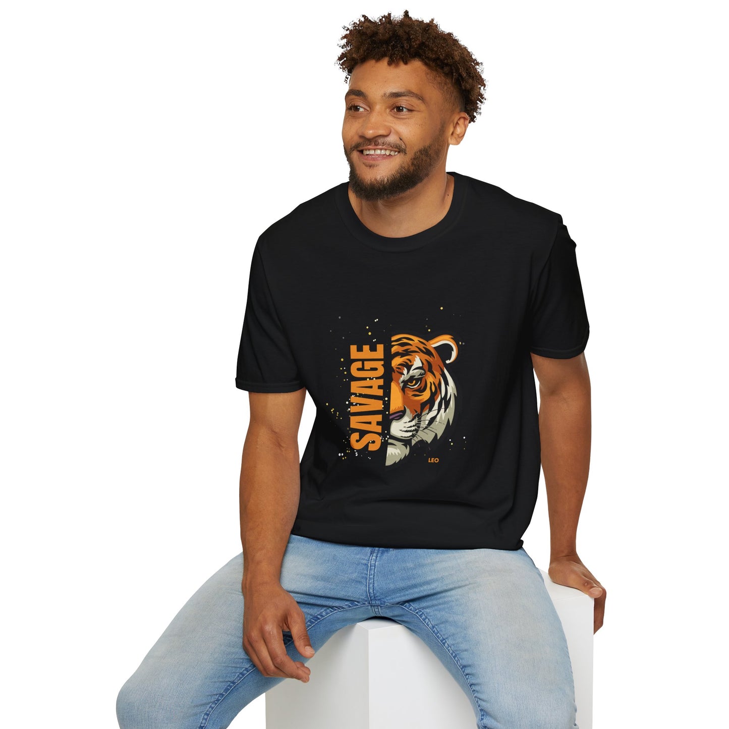 Leo Astrology Power Lion Softstyle T-Shirt