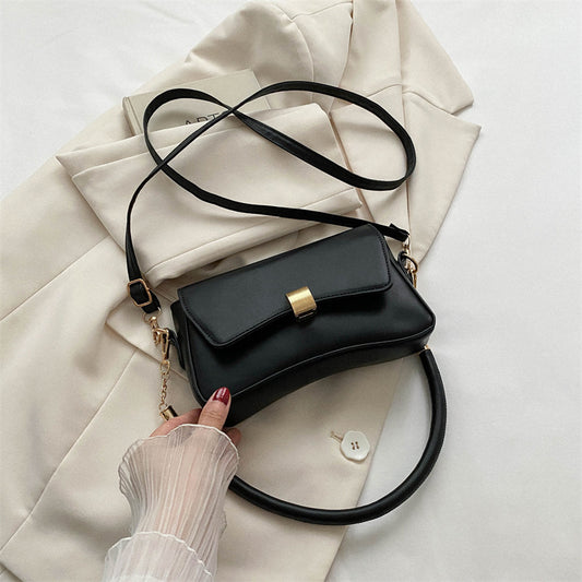 Modern Street Trend Horizontal Square Crossbody Bag for Women